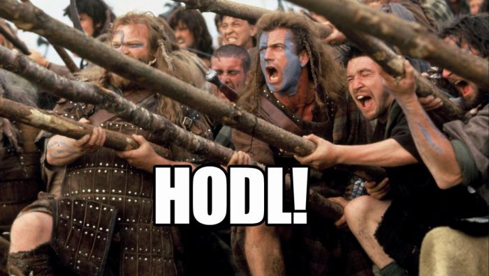 Bitcoin Cryptocurrency HODL Memes